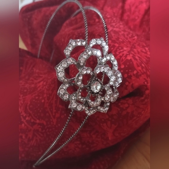 2 Sparkling Crystal Rhinestone Headbands - Picture 6 of 12